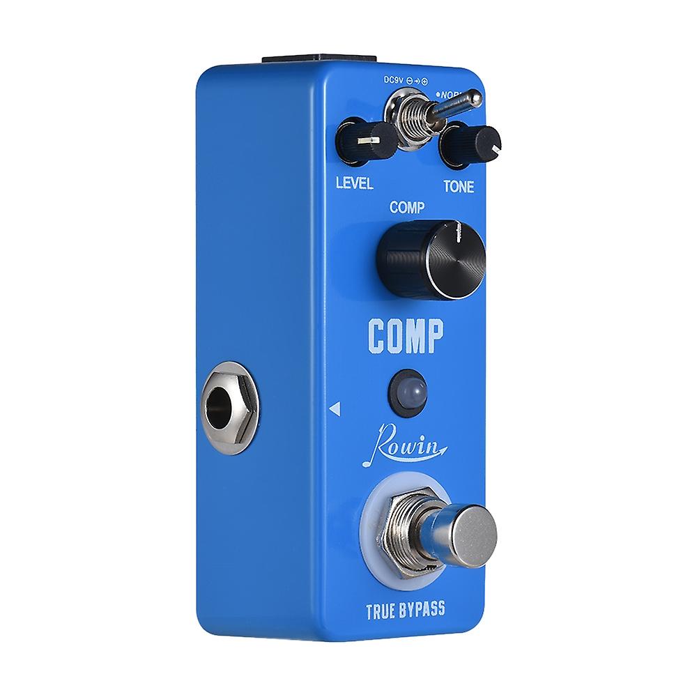 Rowin COMP Compressor Compress Guitar Effect Pedal Aluminum Alloy Shell True Bypass