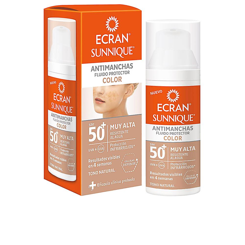 Ecran Ecran Sunnique Anti-fläck Ansiktsfärg Spf50+ 50 ml Unisex
