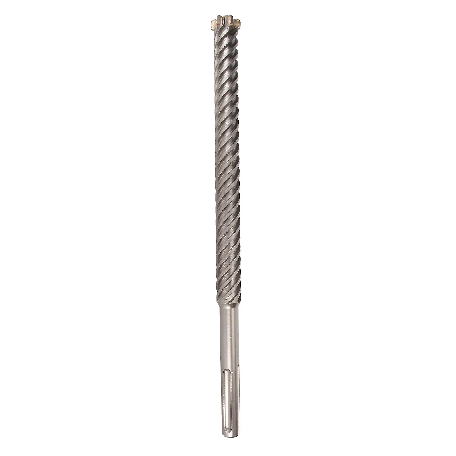 Rotary Hammer Drill Bit Cemented Carbide 6 Flute 28 X 400mm Impact Drill Bit for Bricks Stones Concrete
