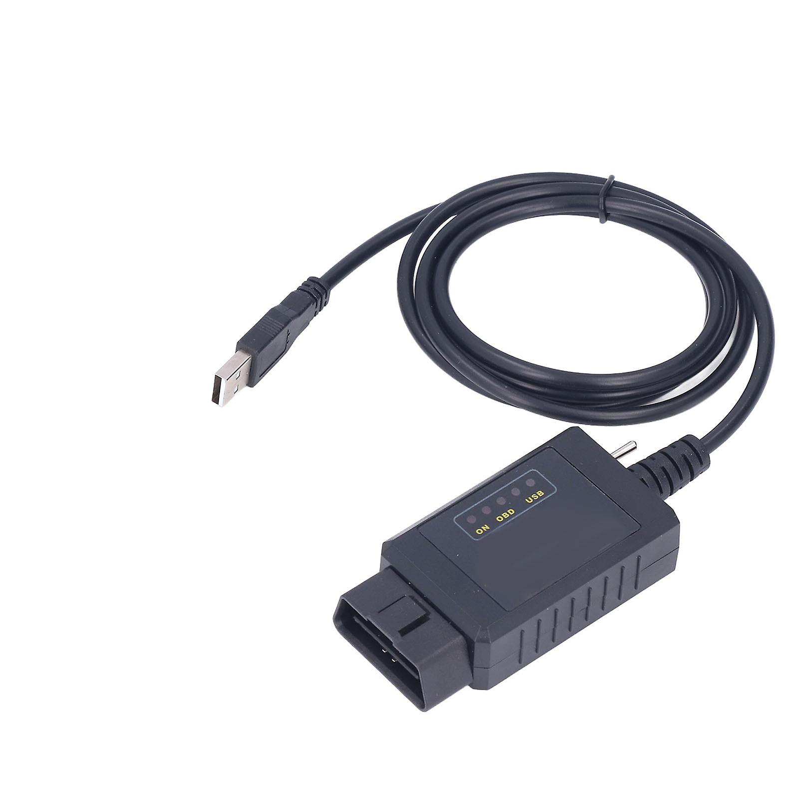 OBDII diagnostic tool for Ford Focus 2005-2014 with USB connector