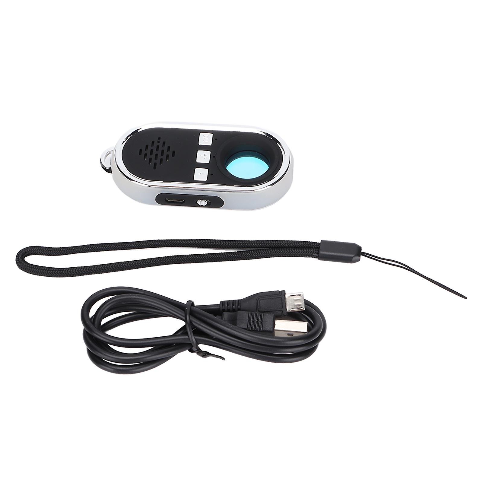 S200 Mini Camera Detector: Portable Multifunctional Security Alarm with LED Flashlight