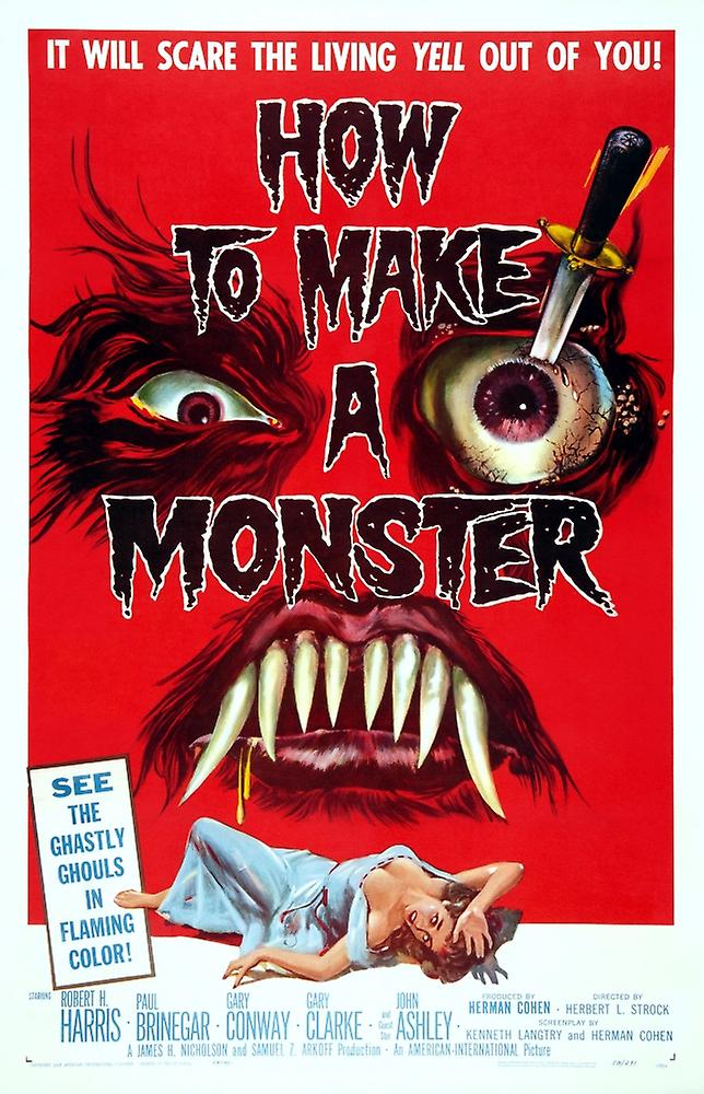 How To Make A Monster Poster
