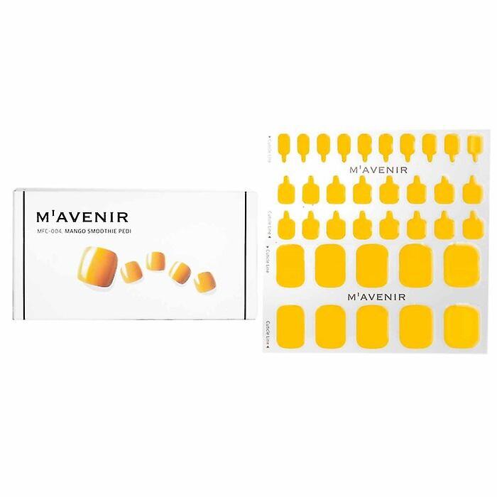 Mavenir Nail Sticker - # Mango Smoothie Pedi 36pcs