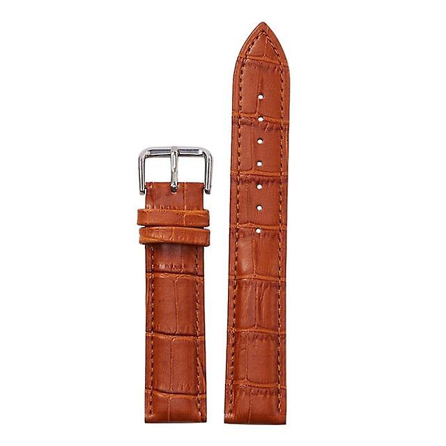 Universal Detachable leather strap Specification 14mm light brown