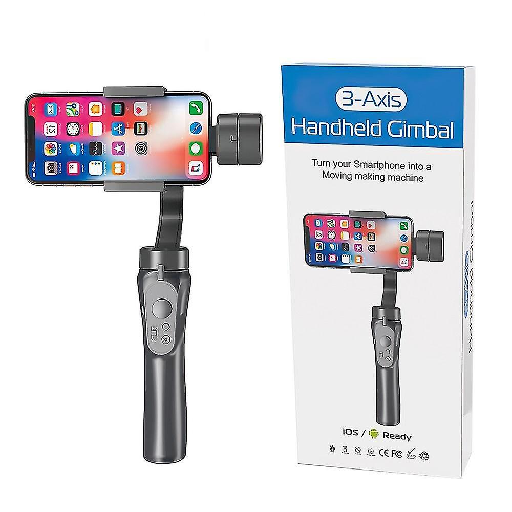 Smart Gimbal Stabilizer 3 Axis Bluetooth Handheld Stabilizer Adjustable Selfie Holder Stabilizer For Gopro Camera Smartphones