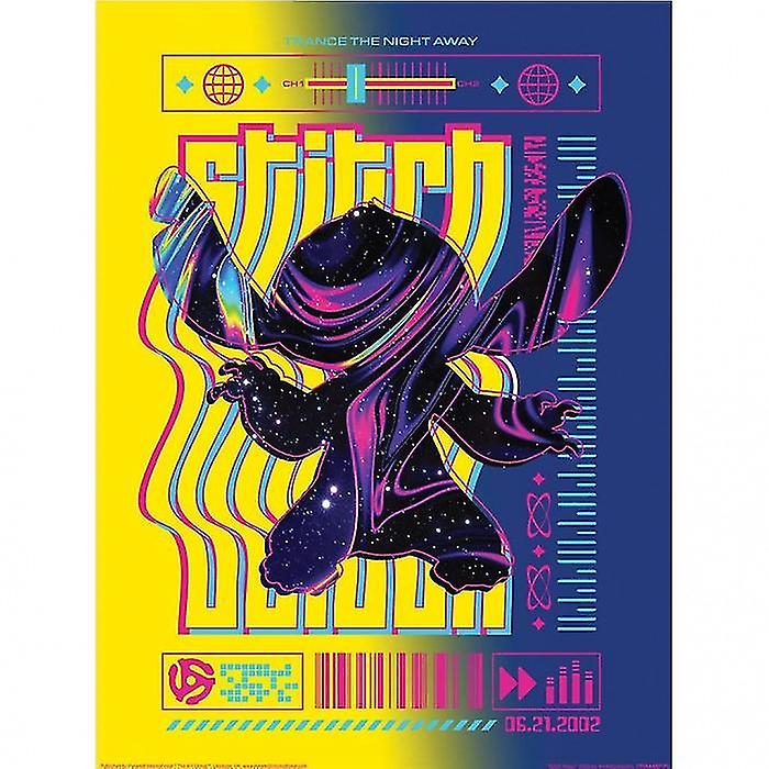 Lilo & Stitch Techno 1 Stitch Print