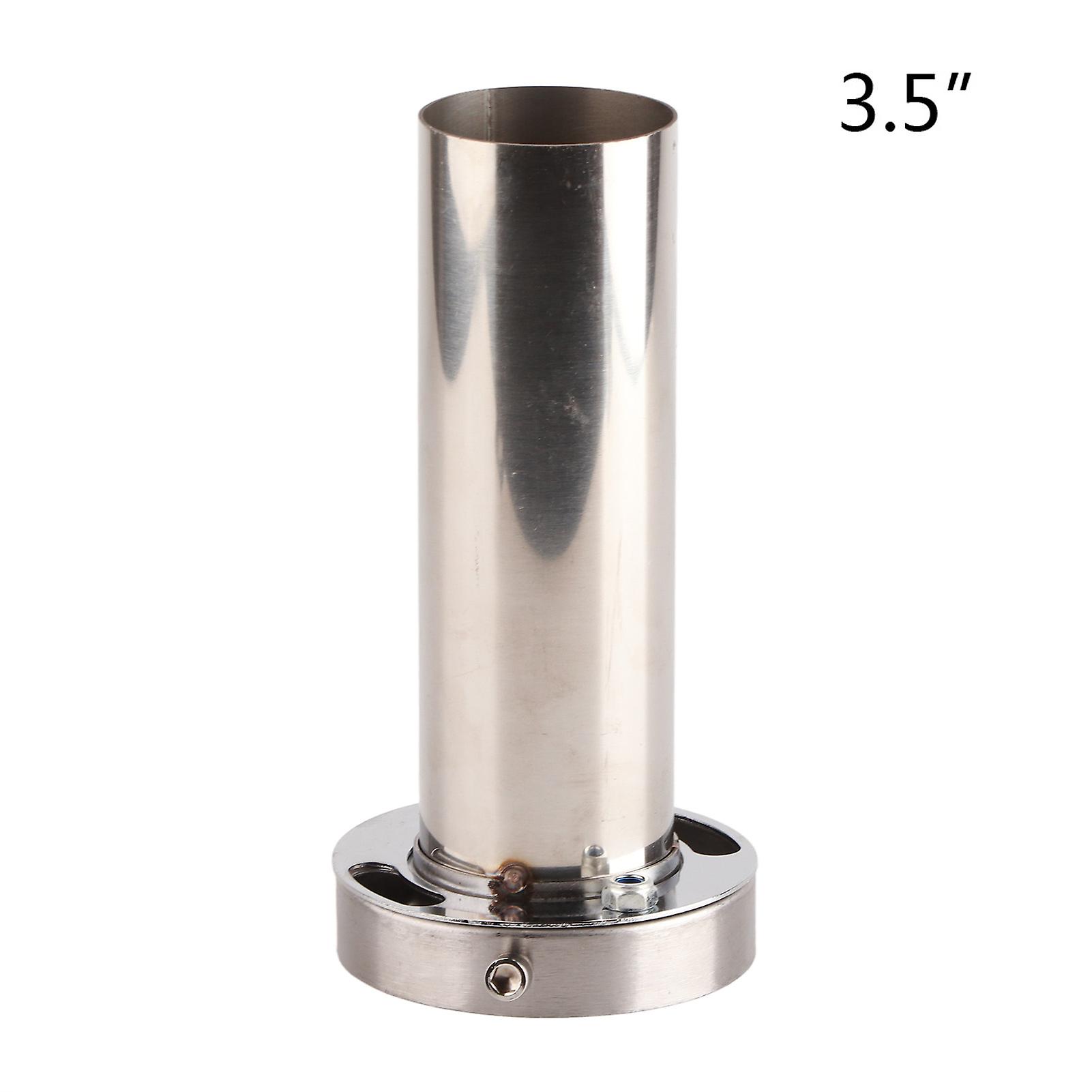 Universal Adjustable 85mm Round Round Exhaust Tip Tip Removable Sound Silencer
