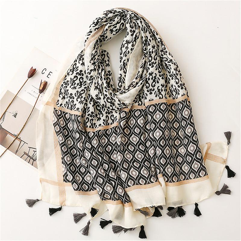 Dame Skjerf Sjal 2022 Vår Solbeskyttelse Casual Varm