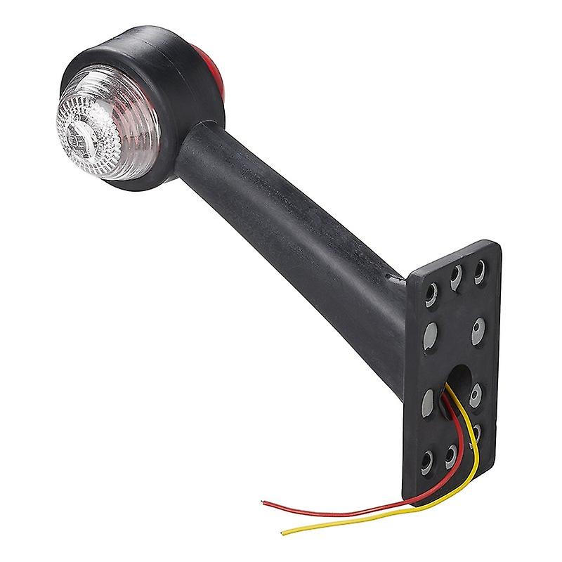 Feu de position de contour rouge/blanc inclinaison 160 mm