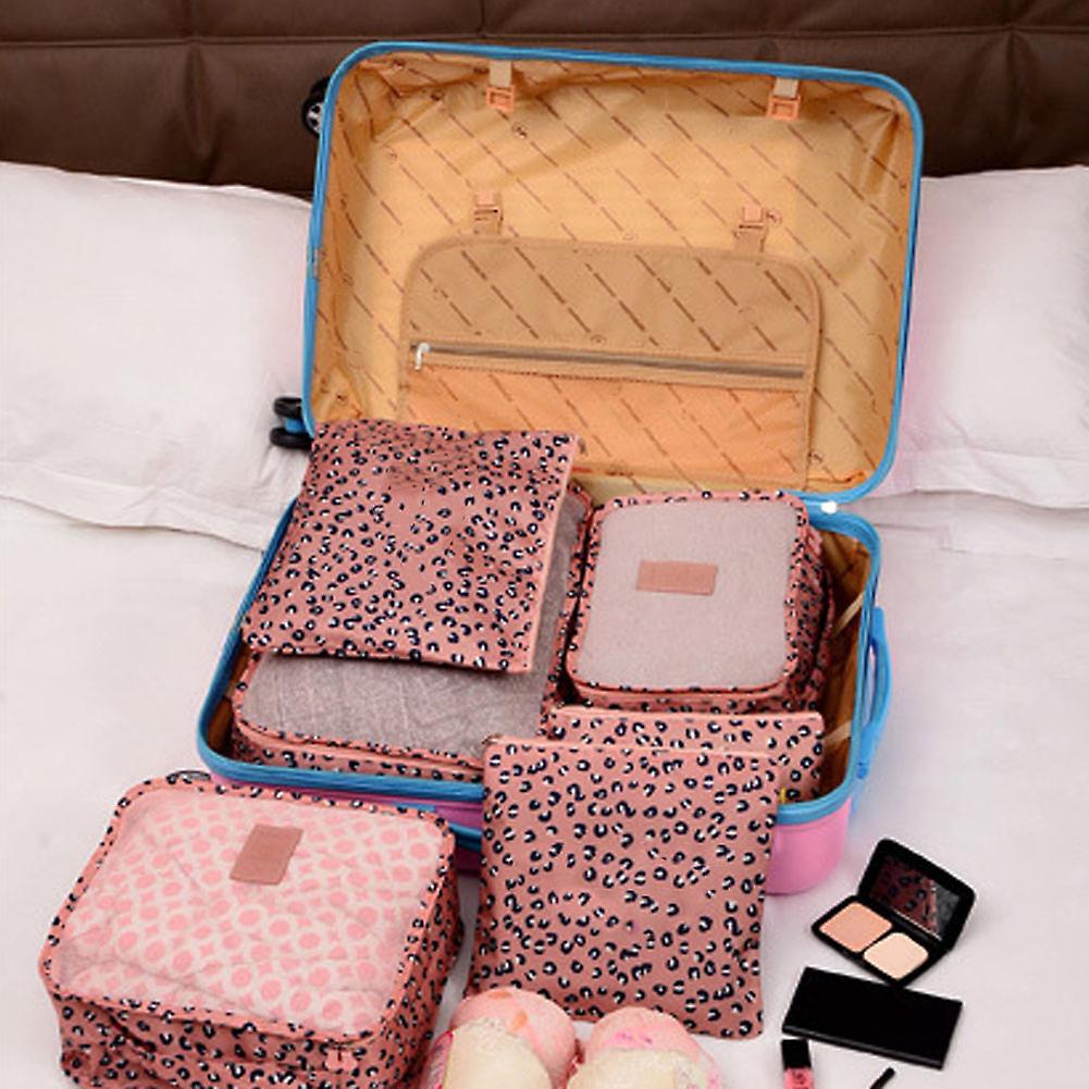 6-Pack Waterproof Travel Packing Cubes – Organize Your Suitcase Like A Pro
