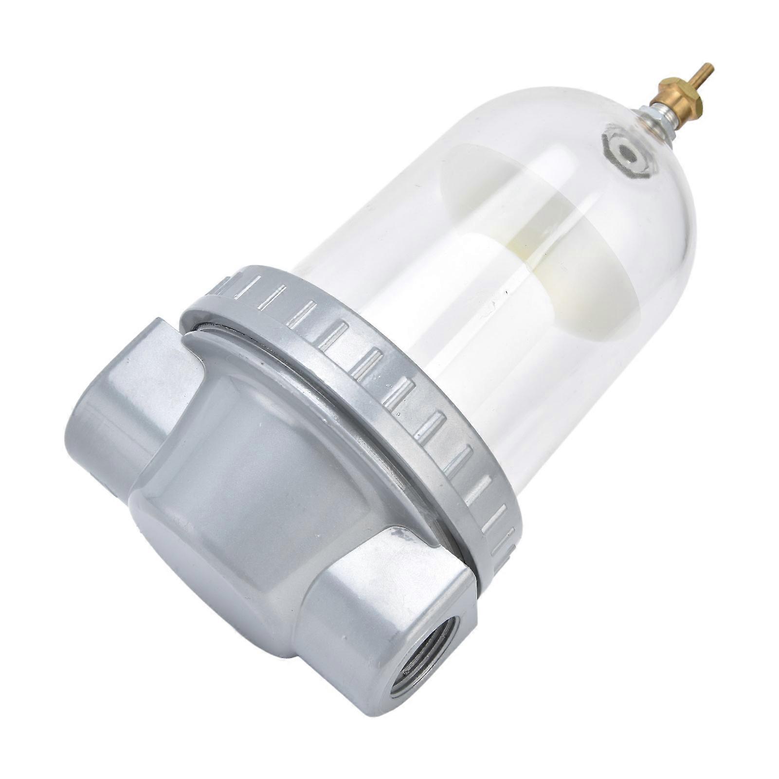 Luftkompressor Filter Öl-Wasser-Abscheider mit transparentem Becher Hohe Filtergenauigkeit 0,63MPaQSL-25 G1 