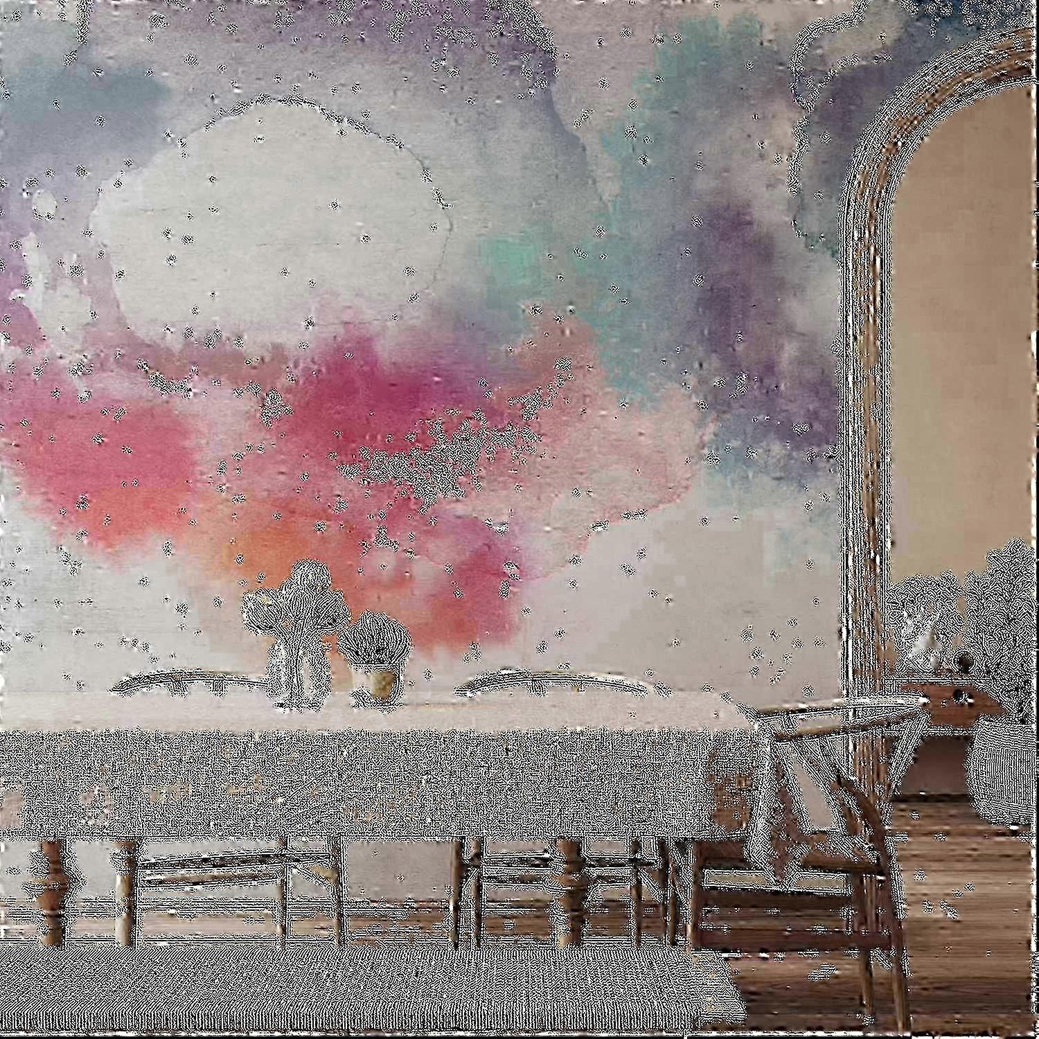 Mural mural - Miraje pictate - Prima variantă