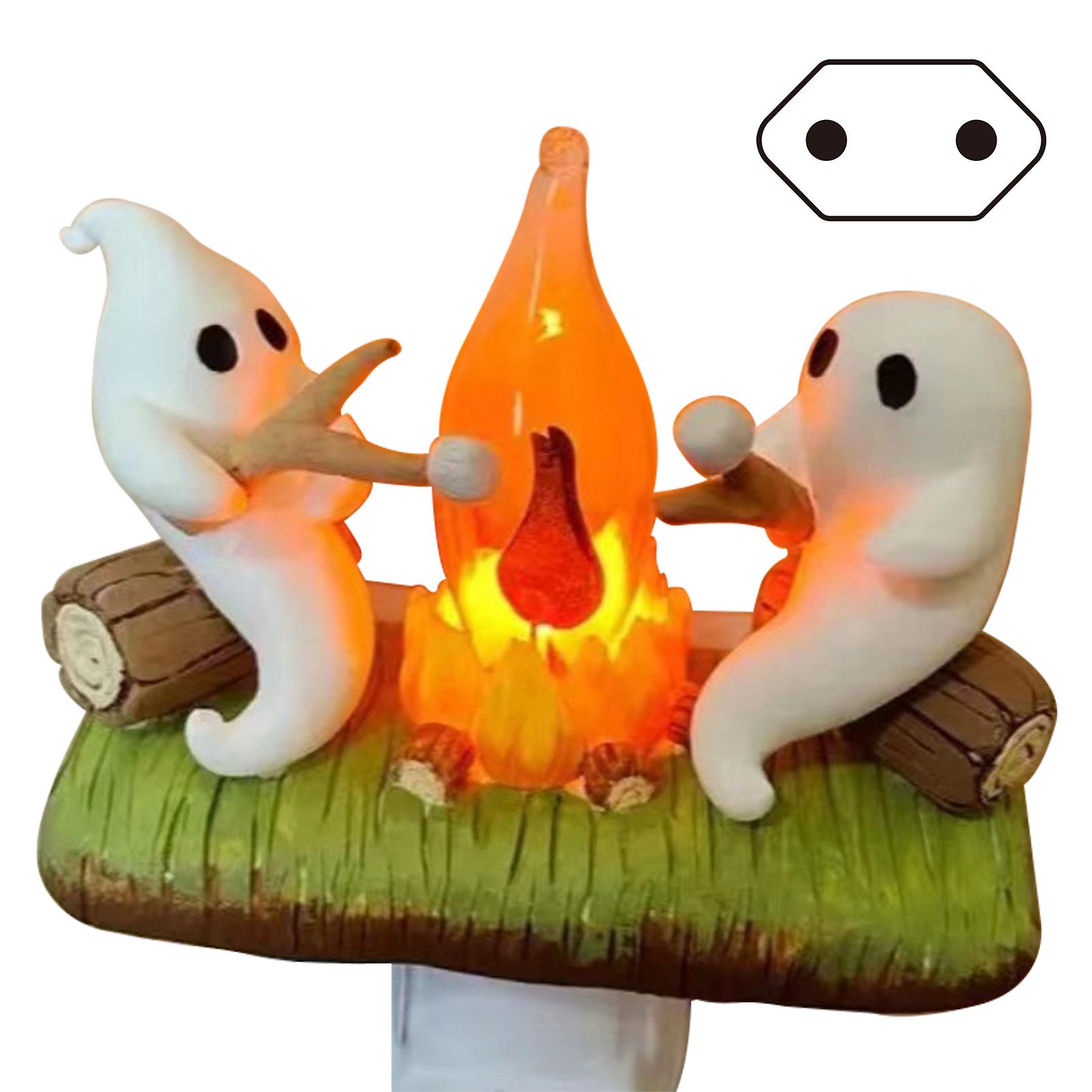 Decorative Ghosts Night Light for Home Portable Lightweight Plug In Night Lamp for Living Rooms Decor