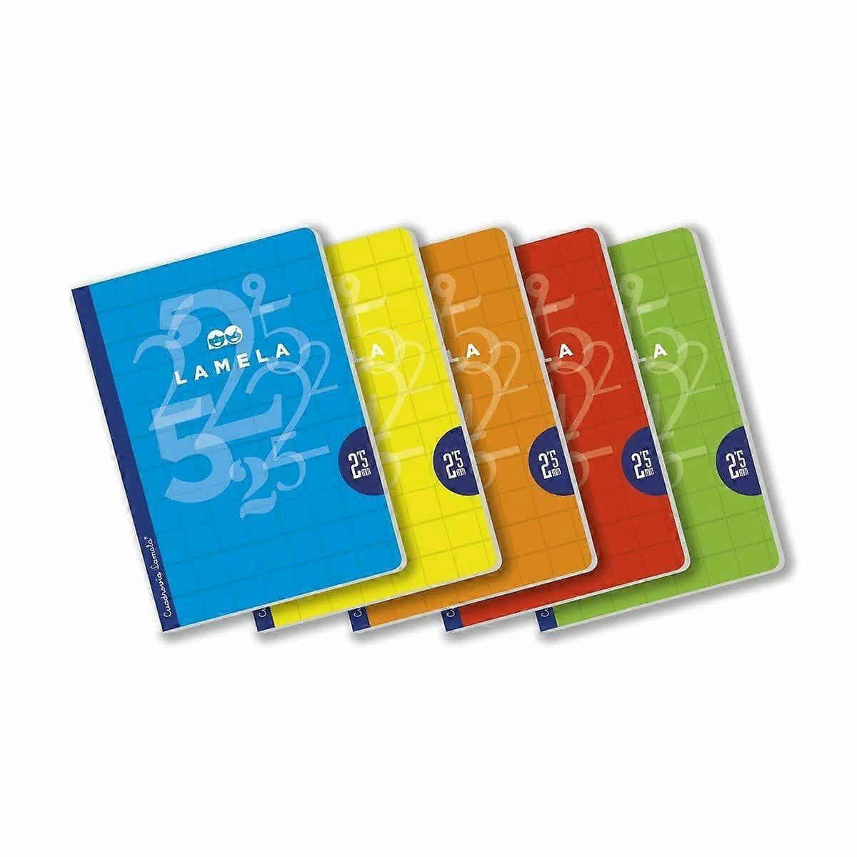 Notebook Lamela Multicolour A4 (5 Pieces)