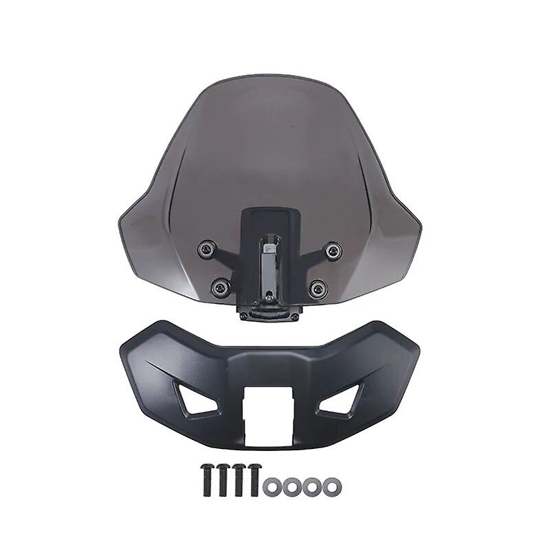 For Can-am Ryker Dark Tinted Adjustable Sport Windscreen Windshield