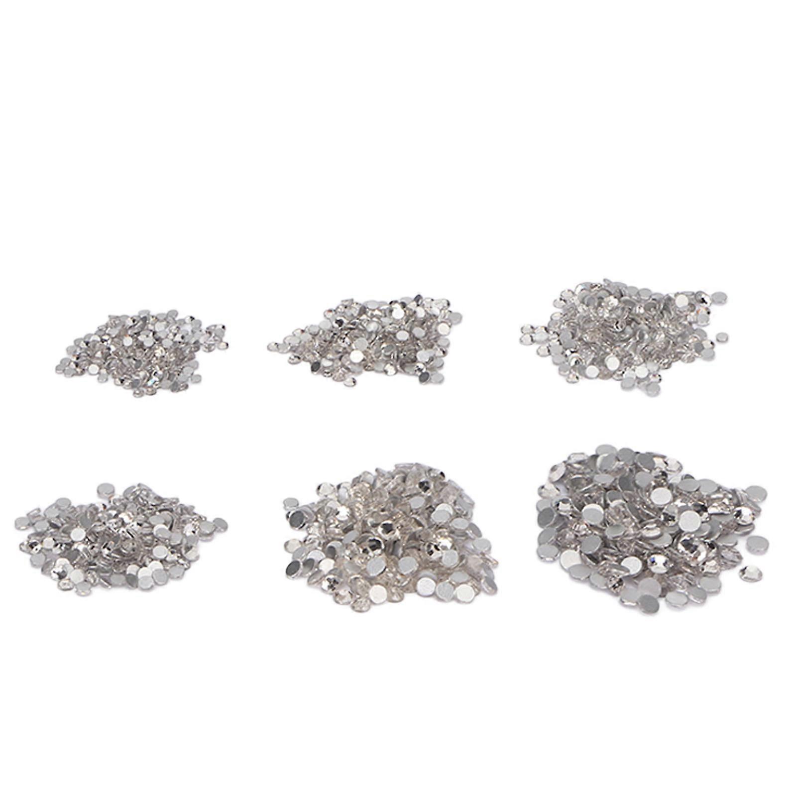 ネイルジュエルエレガントホワイトスパークリング使いやすい幅広いアプリケーションネイルアートラインストーン衣類カード本体用