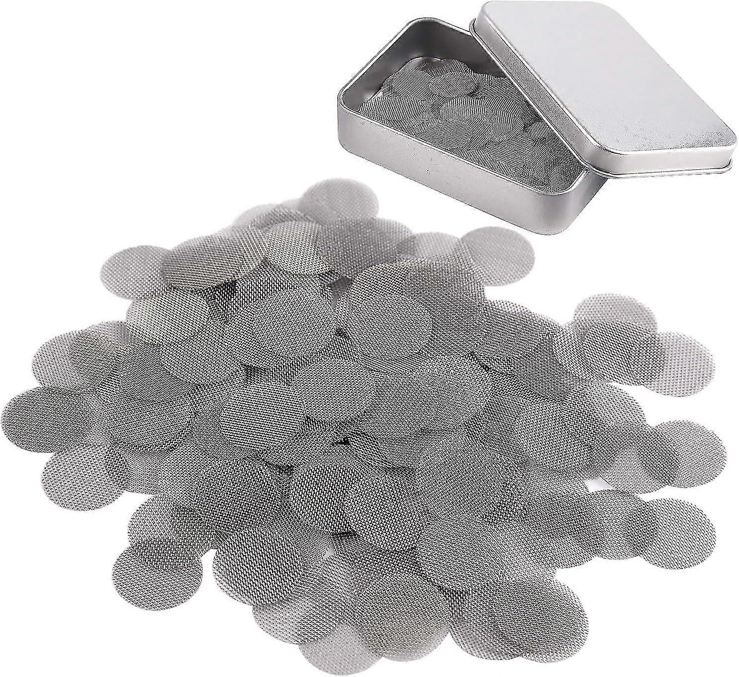 מסנני מסך צינור נירוסטה 200 יח '- מסכי 15 מ"מ עם קופסת אחסון