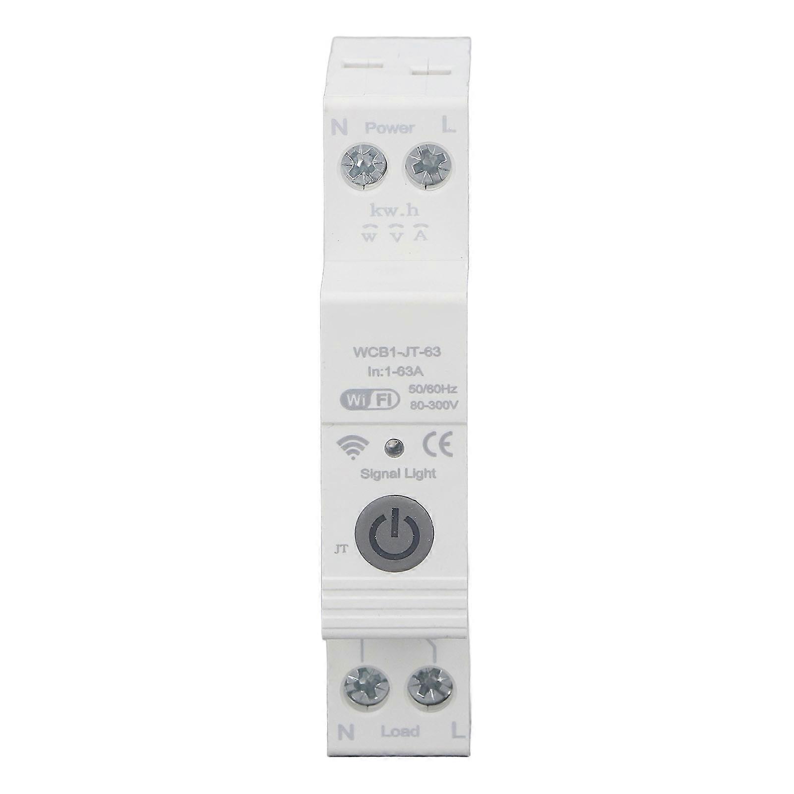 Smart WIFI Circuit Breaker Din Rail Multiple Protection Miniature Circuit Breaker  163A