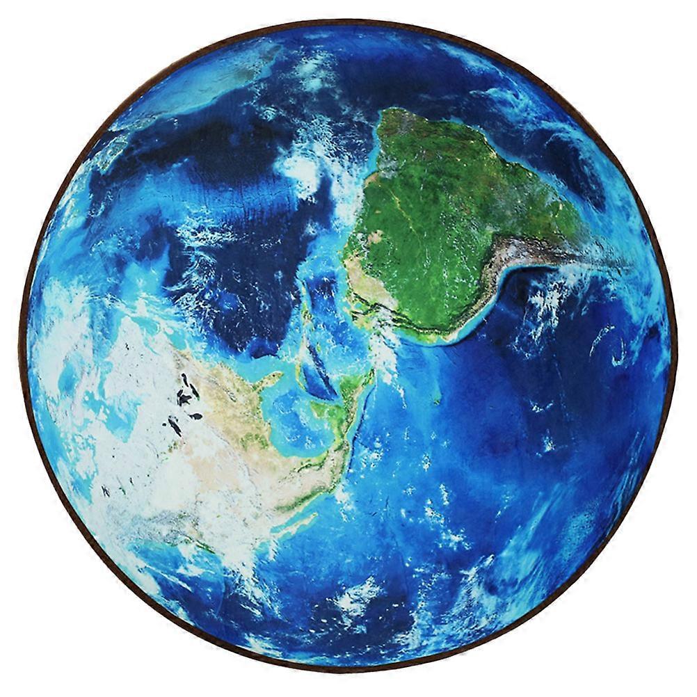 Multi-function Office Chair Mat Floor Protective Mat Computer Gaming Rolling Chair Earth Pattern Mat