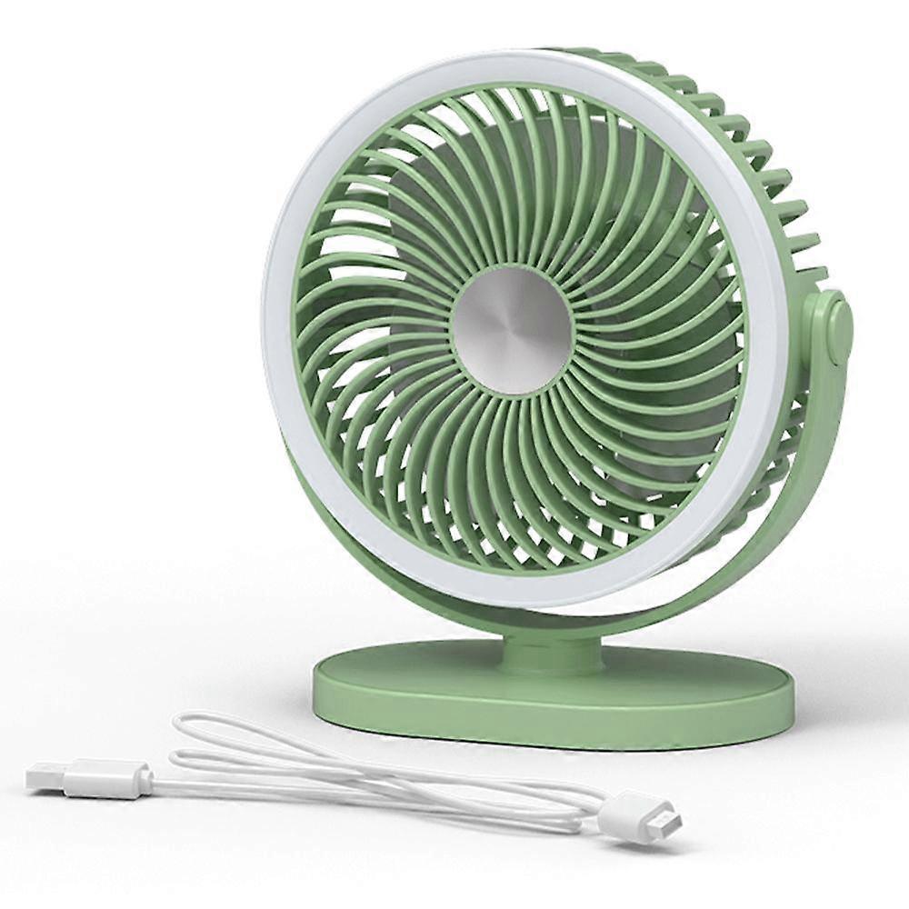 Desktop small fan portable handheld mini fan USB charging desktop student dormitory large wind fan