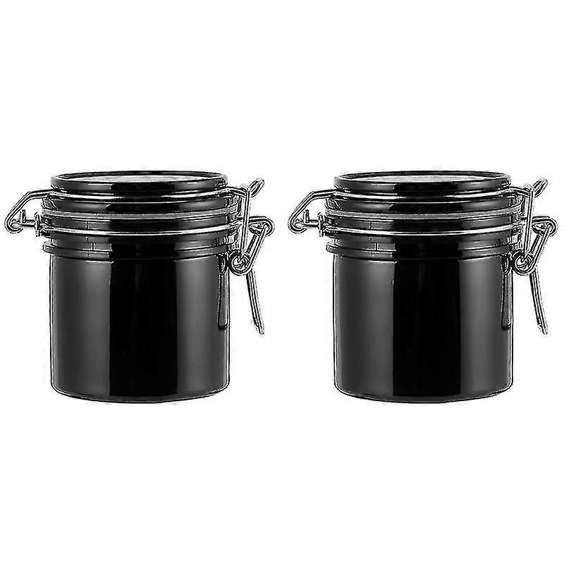 2pcs Moistureproof Activated Carbon Eyelash Glue Container Jar Storage Supply