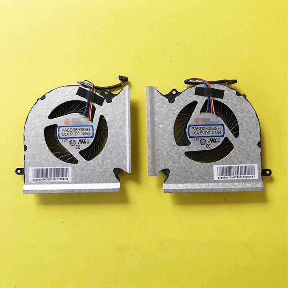 Computer CPU Cooling Fans For MSI GE66 GP66 GL66 MS-1541 1542 Cooler Fan Radiator replacement laptop parts   CPU GPU FAN