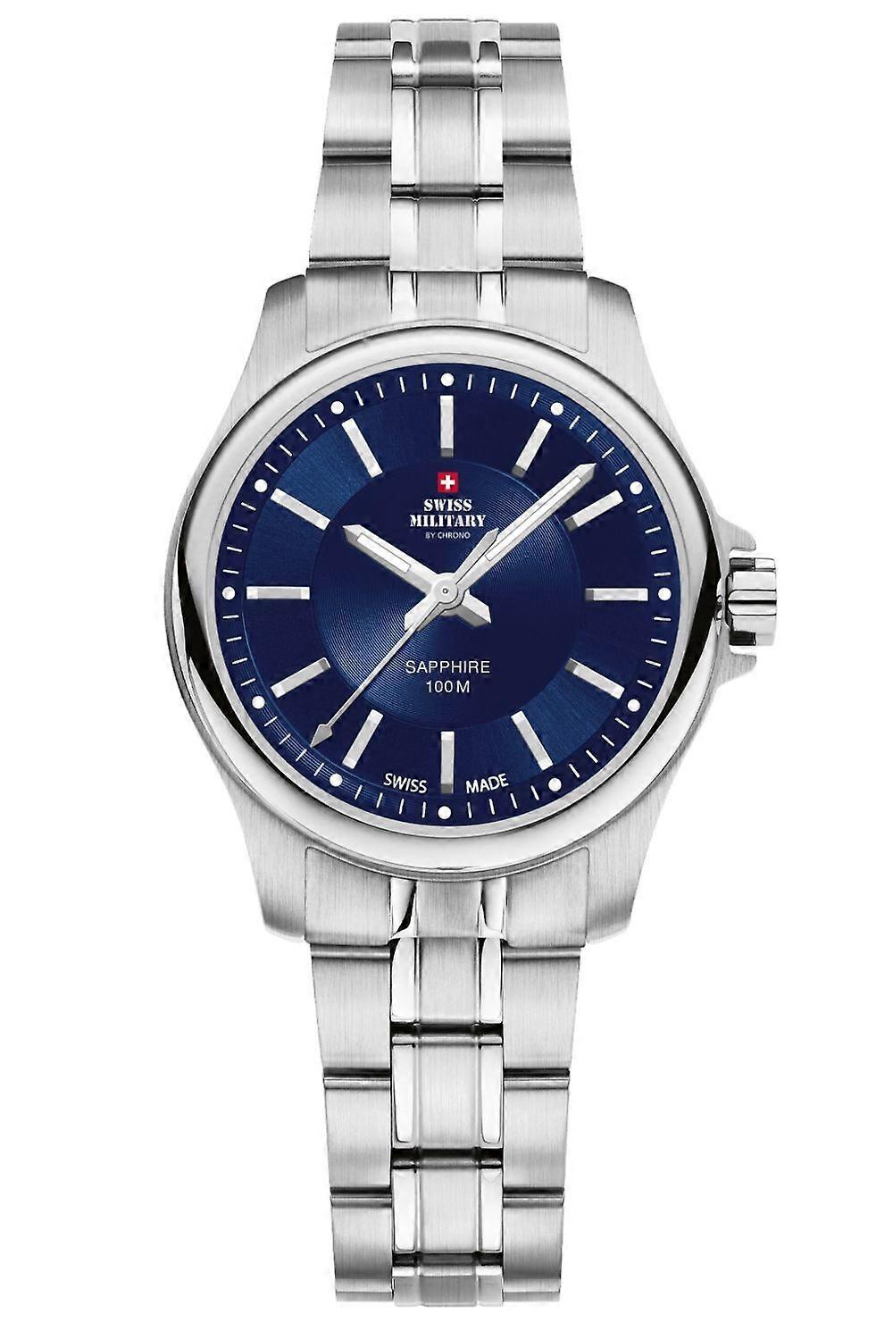 Wristwatch round with metal bracelet Women's Analog Quartz watch with stainless steel bracelet SM30201.03