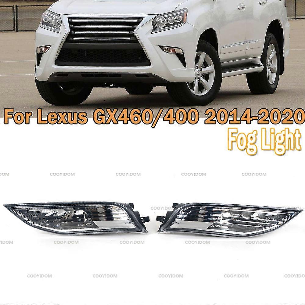 Front Bumper Fog Lamp Foglight Car Accessories For Lexus GX460/400 2014 2015 2016 2017 2018 2019 2020 Fog Light Signal Lamp
