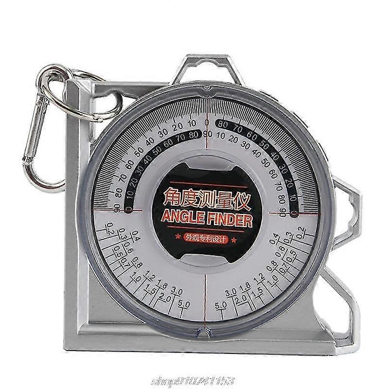 multifunctional protractor with level bubble inclinometer an
