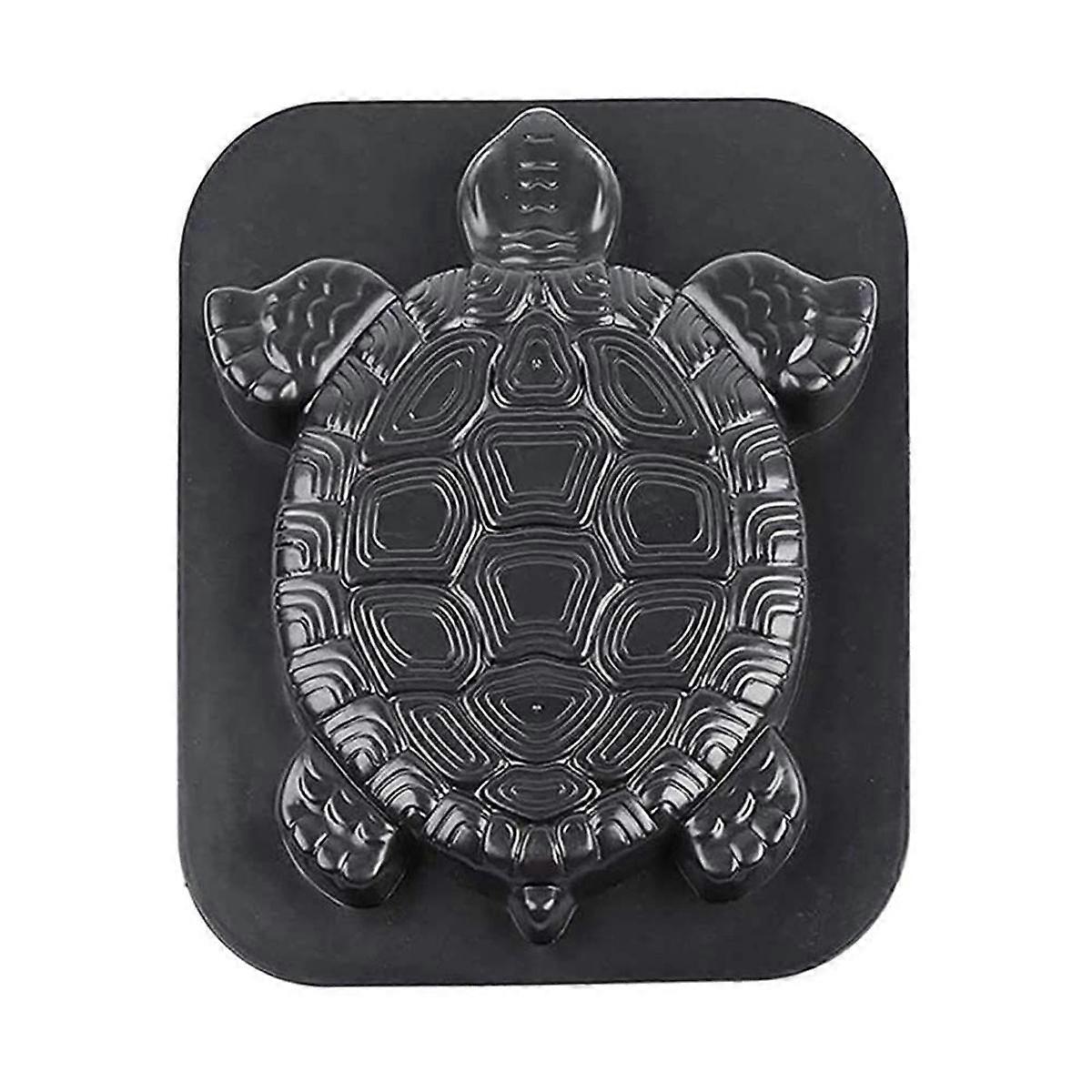 Turtle Shape Stepping Stone Mold, Tortoise Concrete Cement Mould Walk Maker, DIY Personalized Manual Garden Lawn