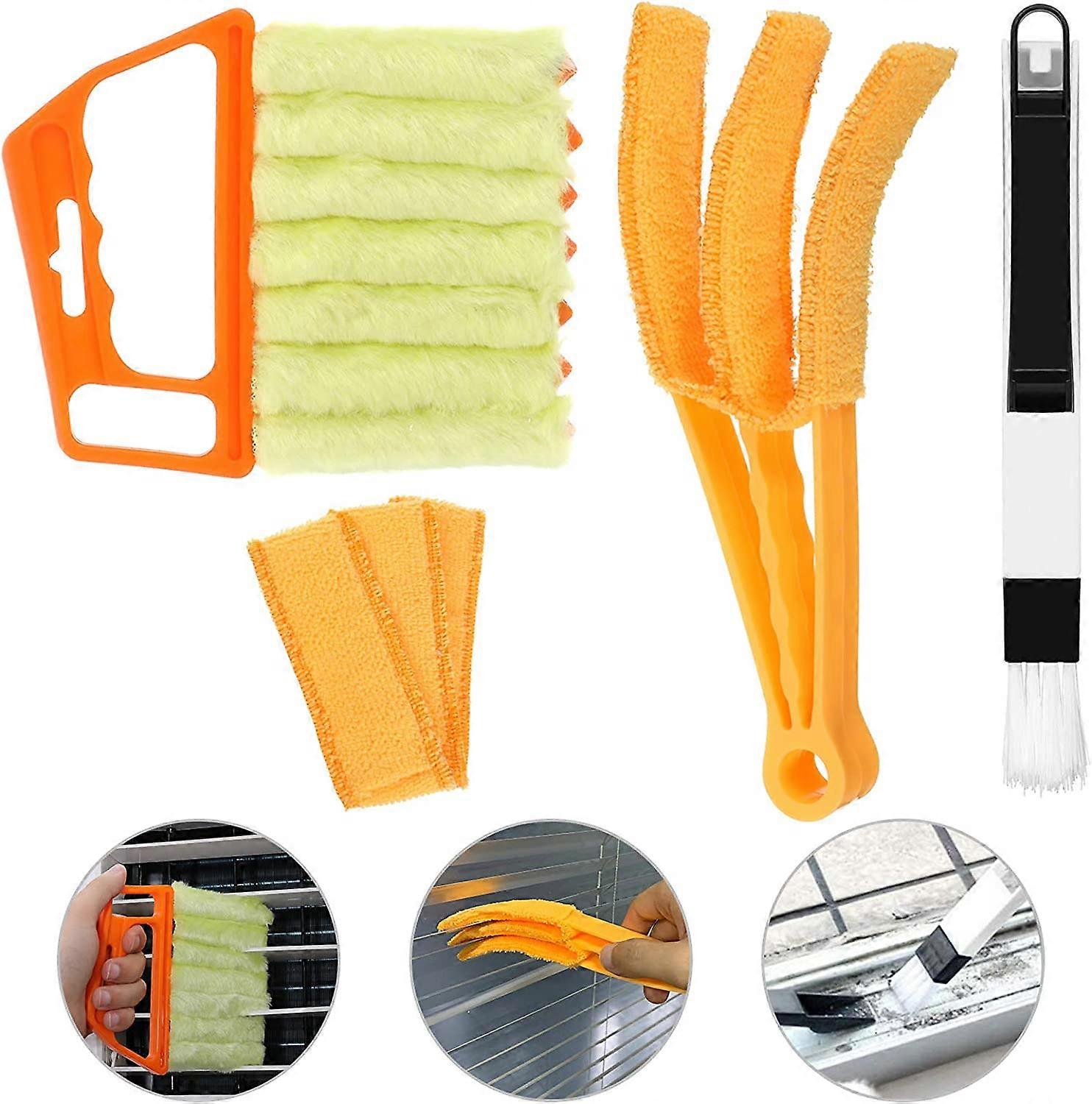 Window blind cleaning tool - 3-piece
