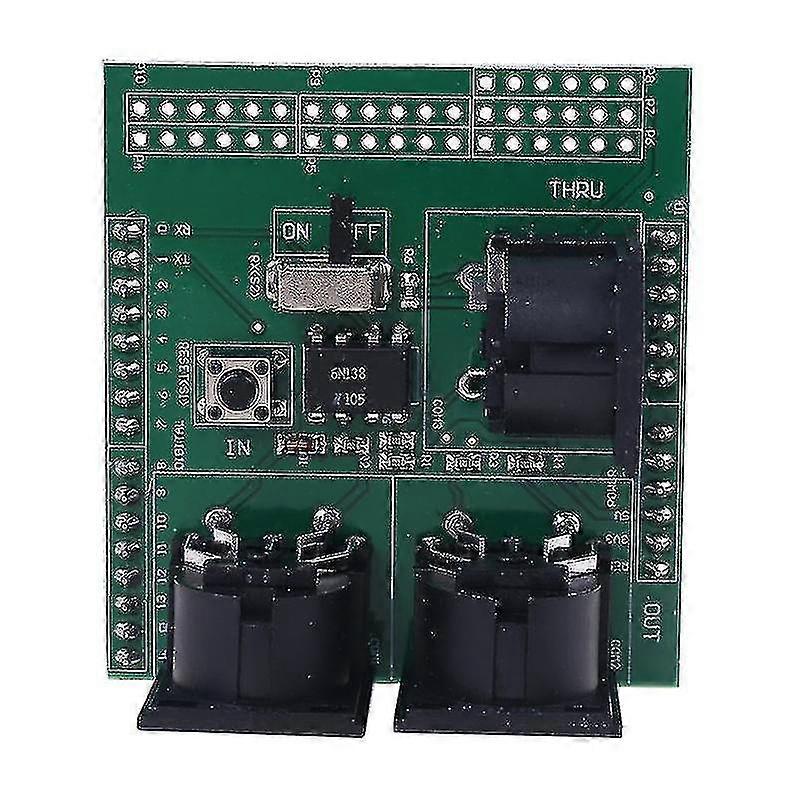 Midi Shield Musical Breakout Board Instrument Digital Interface Adapter Plate Module For Compatible Adapter