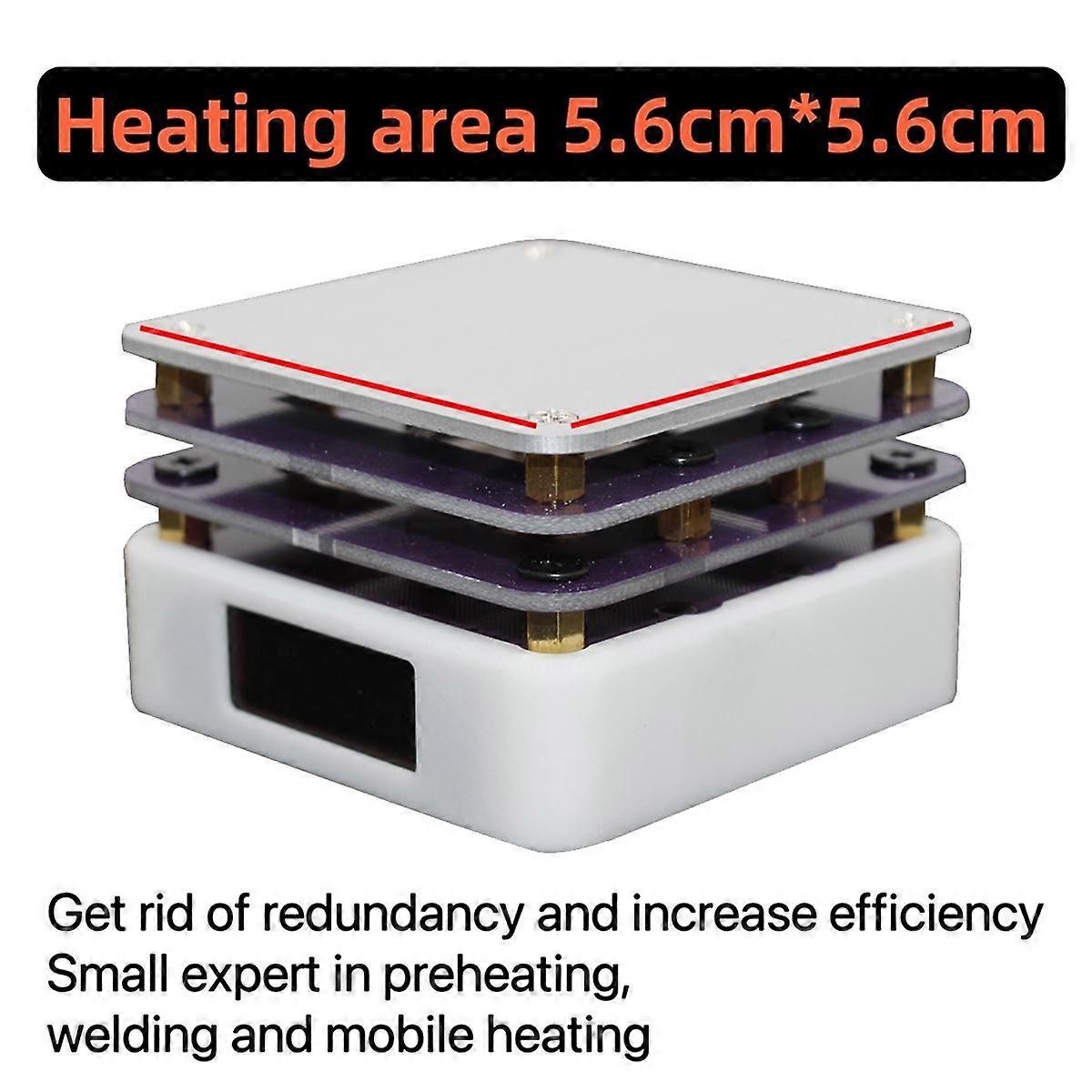 PD 65W Mini Kogeplade Forvarmer LED Display PCB Board Lodning Varmeplade Forvarmning Platform R