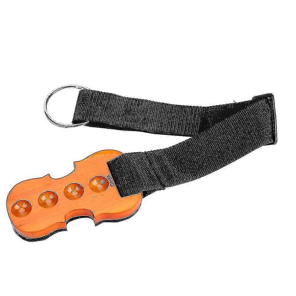 Cello Endpin Stopper with Strap and Anti-Slip Pad for Secure Endpin Hold