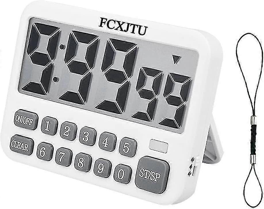 Digital Dual Kitchen Timer, 3 Channels Count Up/down Timer, Cooking Timer, Large Display, Loud Volum