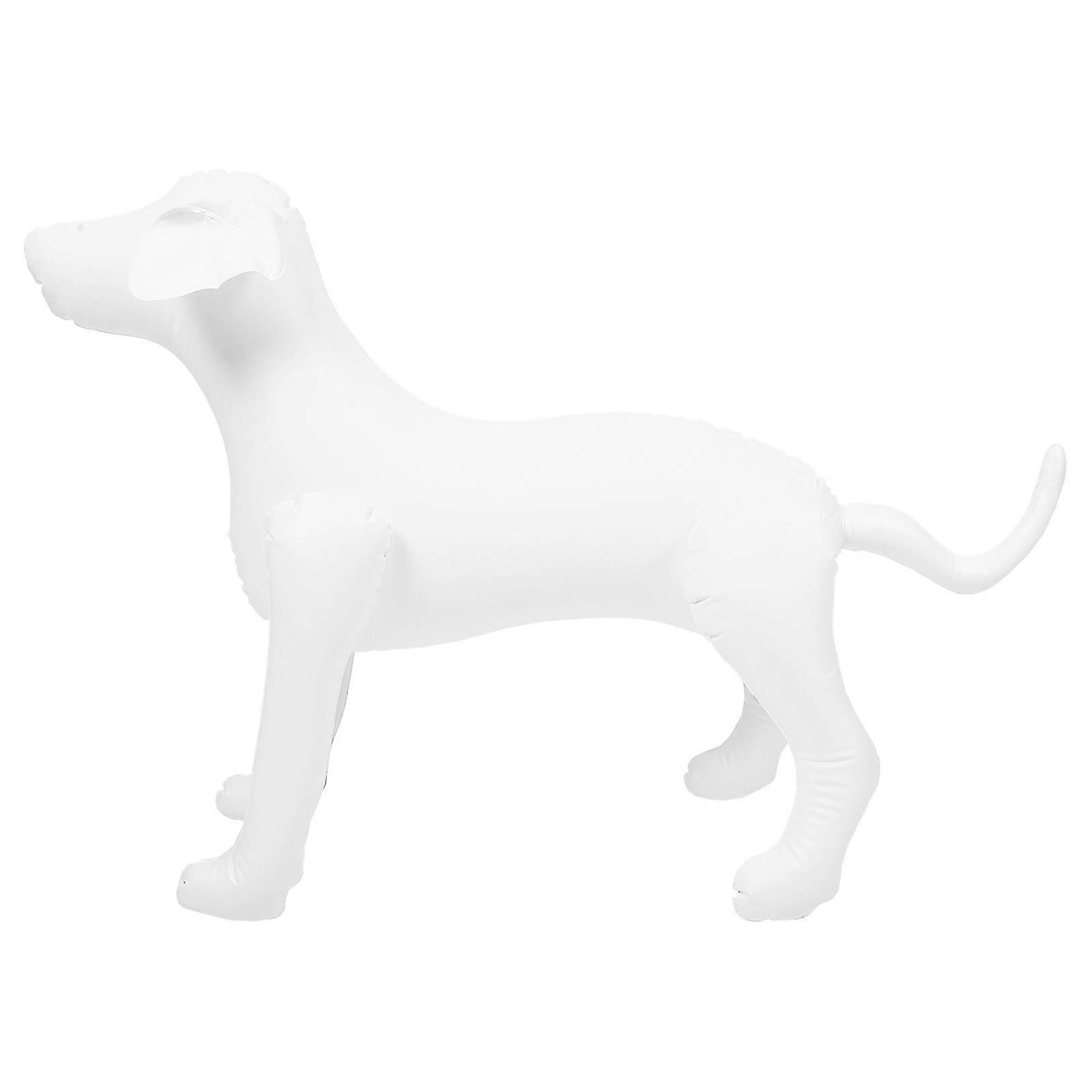 犬のマネキンの立っているモデル犬の衣類のペットショップのための膨脹可能な犬の陳列台