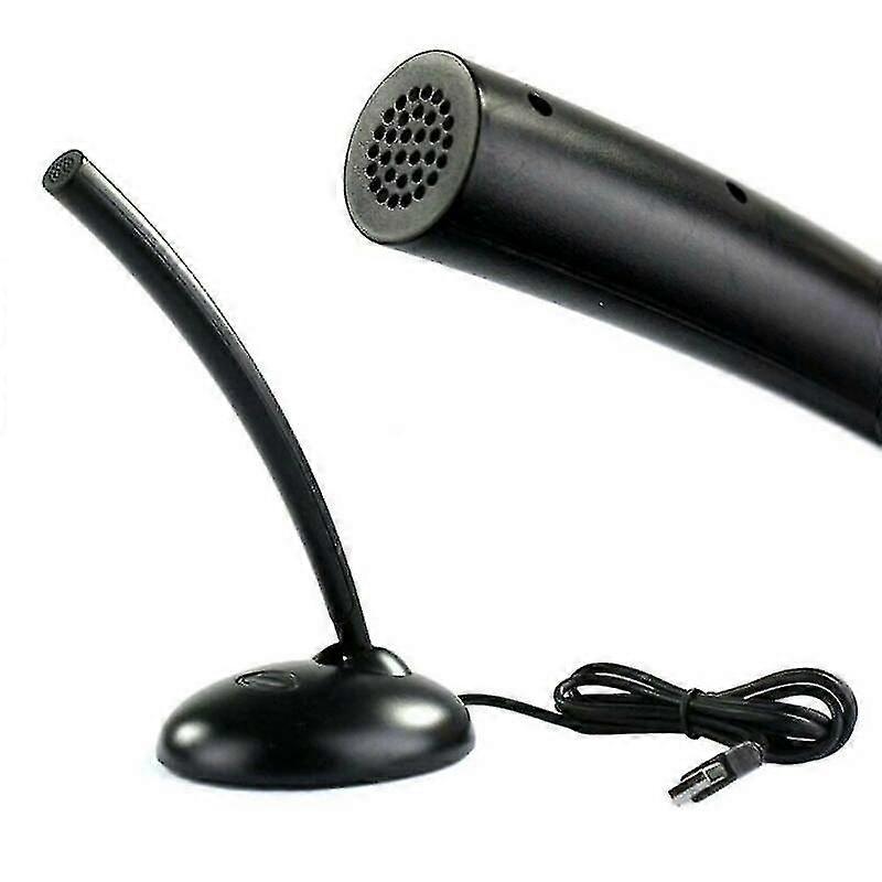 uk Usb Desktop Mic Microphone For Pc Computer Laptop Notebook Universal Domestic