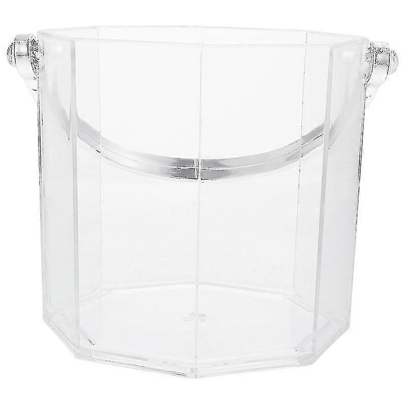 1pc Ktv Creative Acrylic Ice Bucket Bar Ice Container Portable Ice Bucket