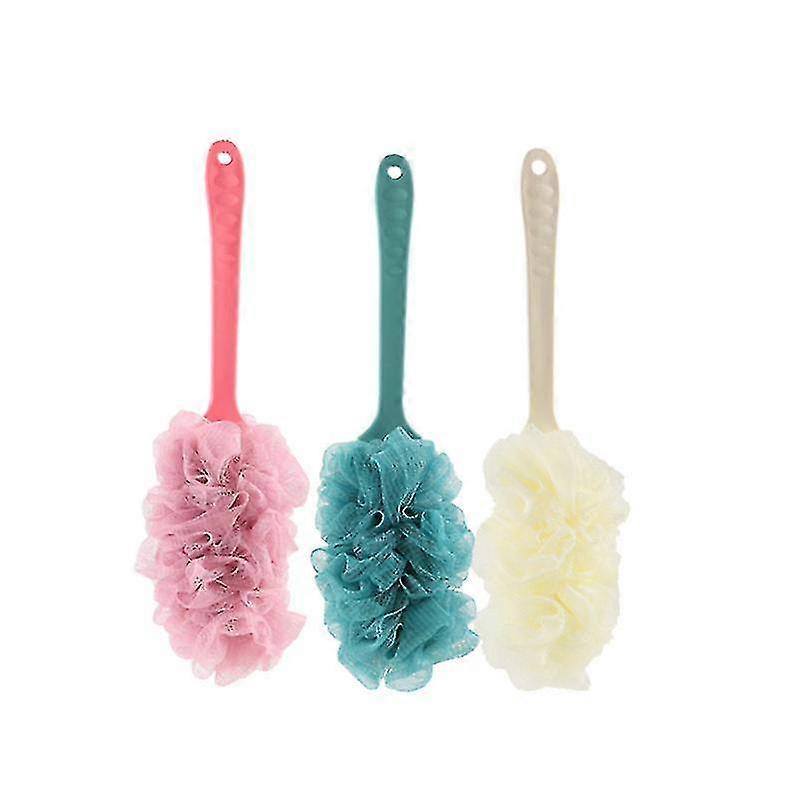 3pcs Long Handle Bath Brush
