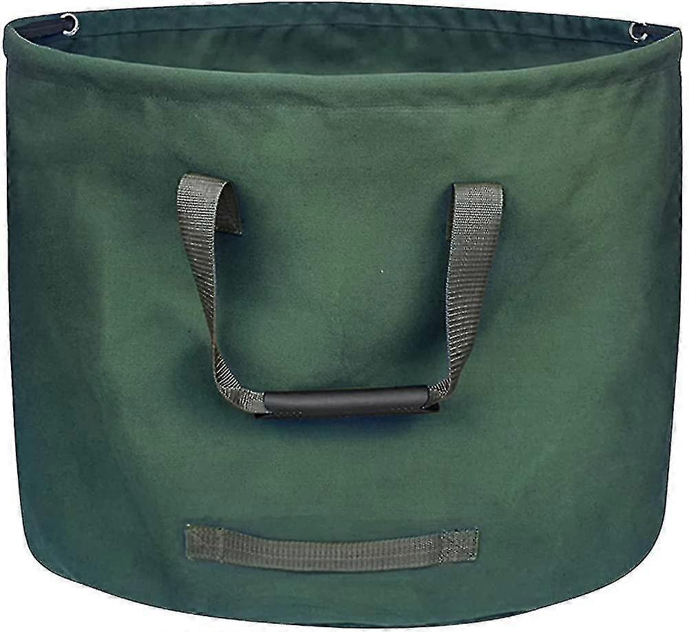 Yaju Garden Bag Leaf Bag Garbage Bag With Handle, 1 Pack, Green