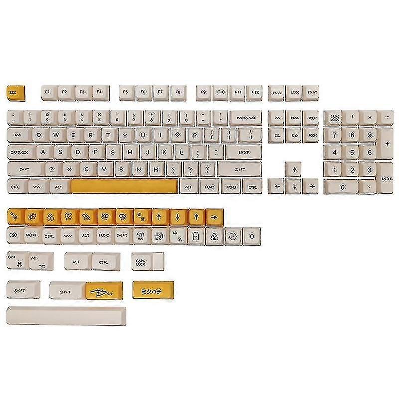 140 Keys Mechanical Keyboard Theme Xda Profile Dye-sub Pbt Keycap
