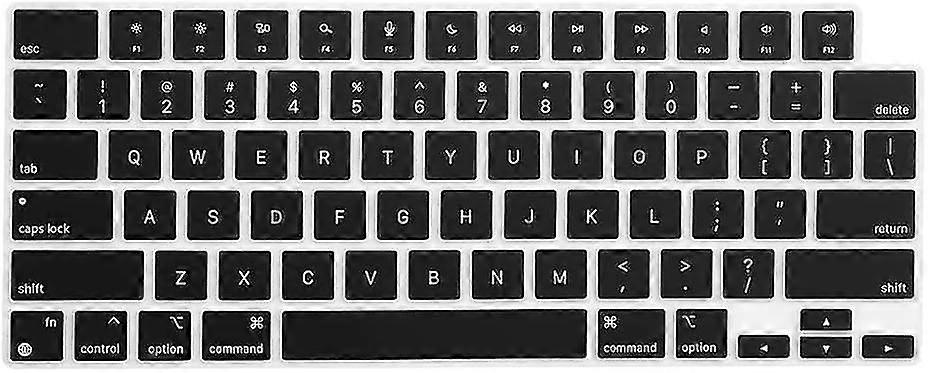 Keyboard Cover Skin For Macbook Air 13.6 Inch 2022 Apple M2 Chip (model: A2681), Ultra Thin Silicone Keyboard Protector U.s Enter For 2022 Macbook Air