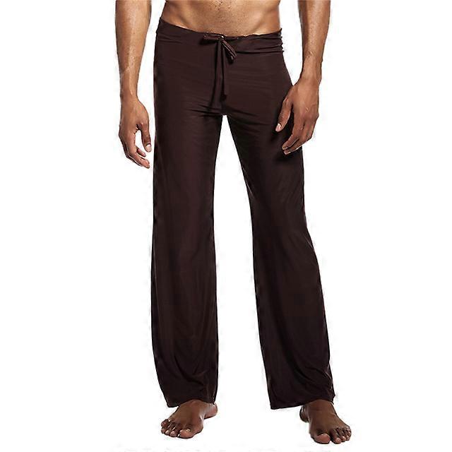 Men Ice Silk Long Pants