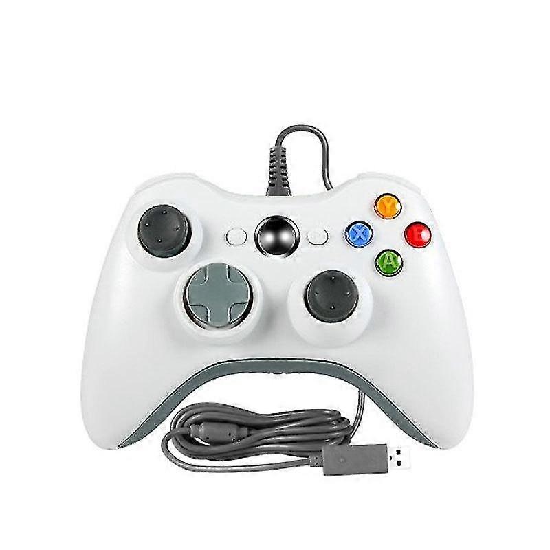 White High Quality Usb Wired Controller For Xbox 360 Pc