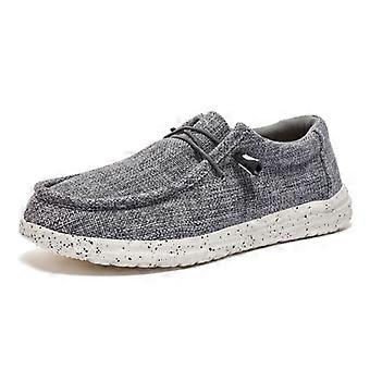 Menn Wally Multicolor | Herresko | Snøreloafers for menn | Komfortabel og lett. GRÅ 47