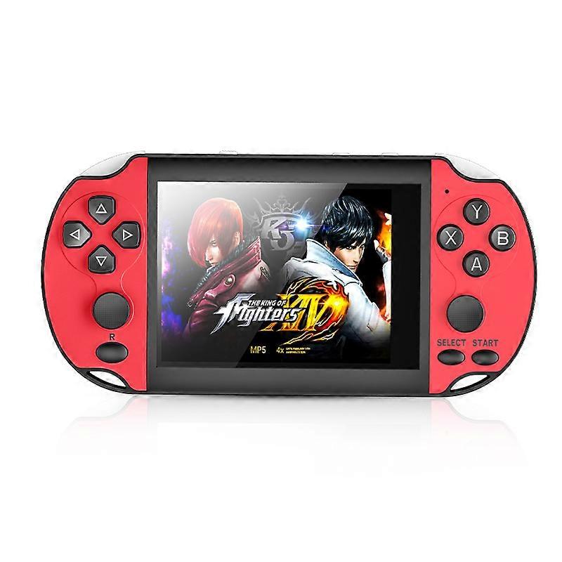 X7 4.3" MP5 Video Game Console 8GB Retro Handheld Draagbare 3000Ingebouwde Games