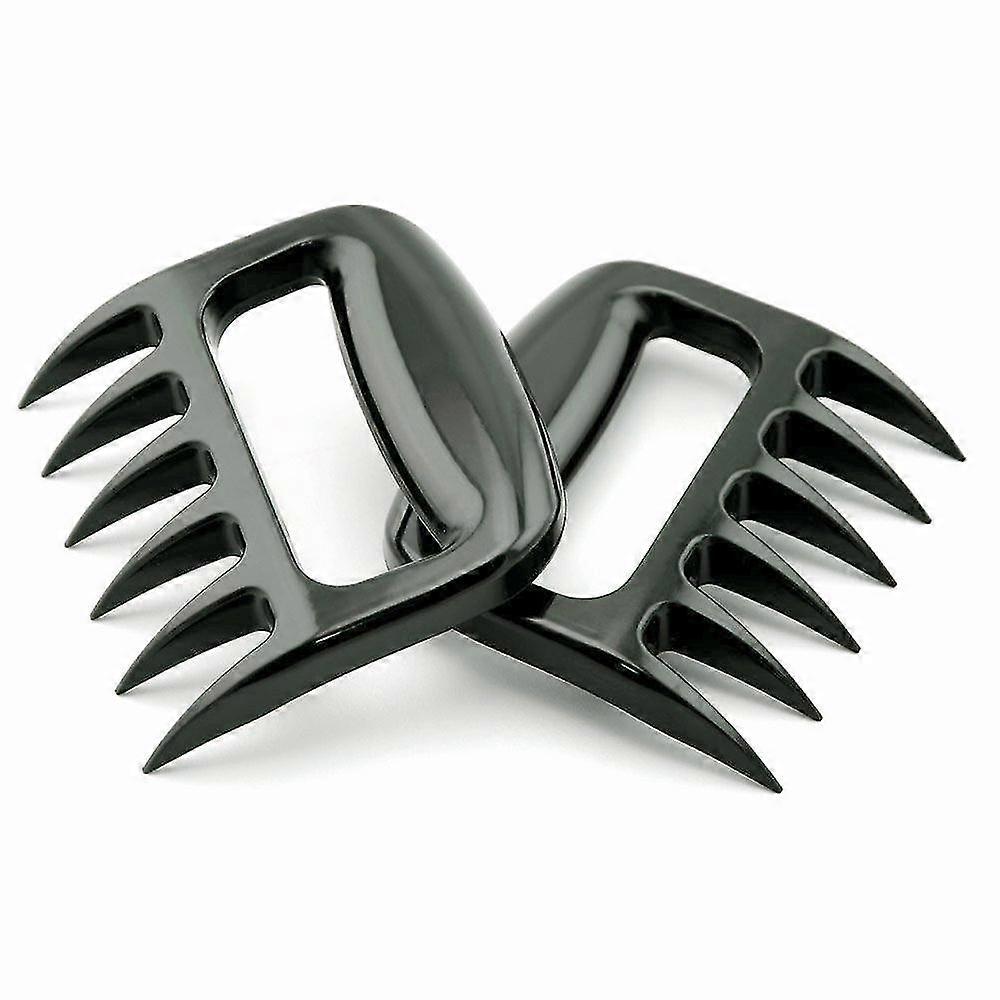 Pair Paws Shredder Claws, Easily Lift, Handle, Shred, And Cut Meat Claw - Essential For Bbq Pros, Ultra-sharp Blades, Black