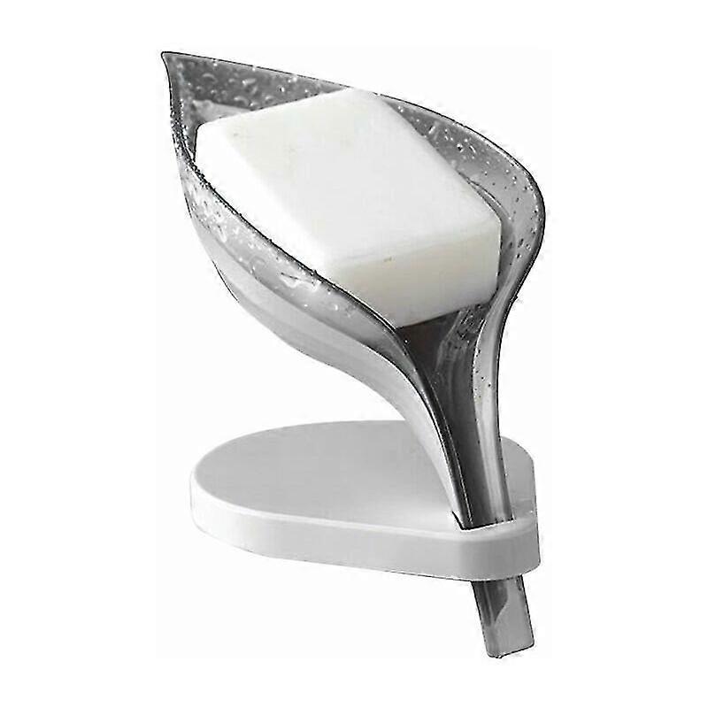 No-puncture Soap Dish With Suction Cup Base Shower For Bathroom Bath