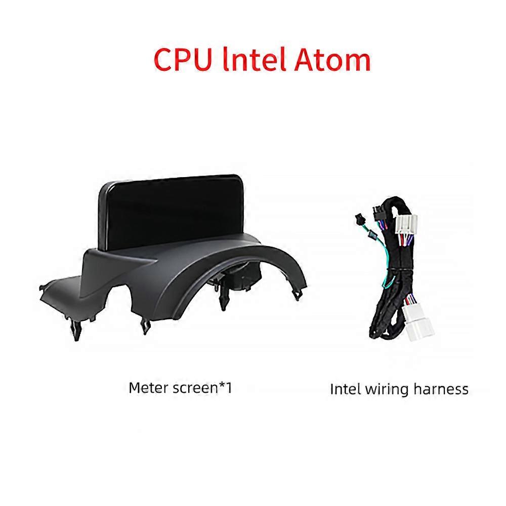 4.6インチテスラテスラモデルY3ダッシュボードミニスマートLCDストップウォッチエアコードメータースピードヘッドアップディスプレイモニター画面用