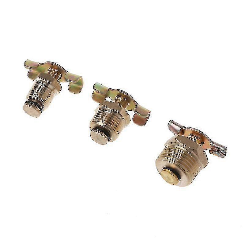 Solid MessingKompressor Lufttank Port Fittings Dreneringsventil